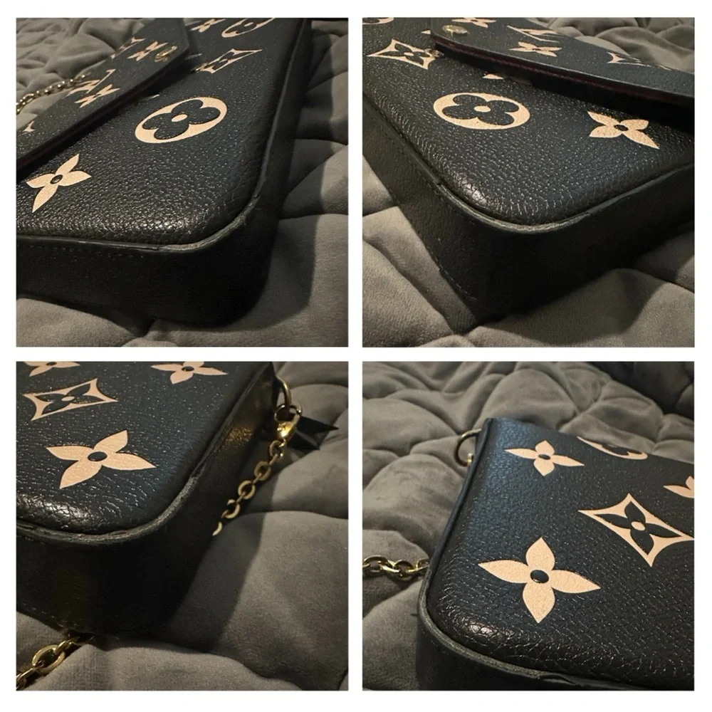 LOUIS VUITTON Monogram Empreinte Felicie Pochette